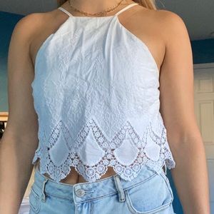 Delicate White Top